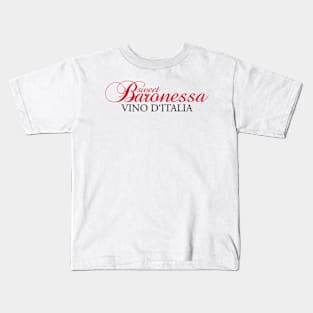 Sweet Baronessa vino d'italiano beer Kids T-Shirt